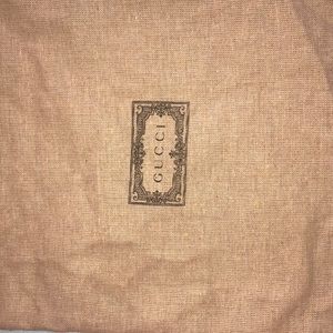 Gucci dust bag